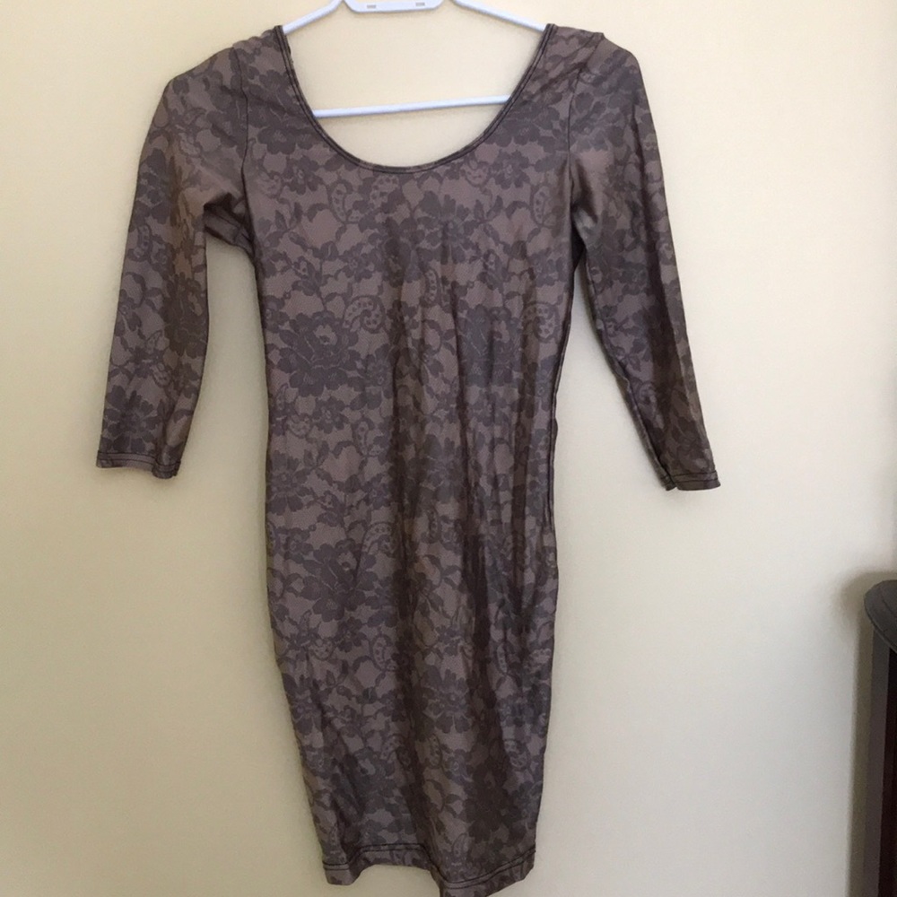 American Apparel Classic Long Sleeve Dress